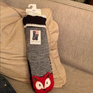 Jane and Bleecker slipper socks
